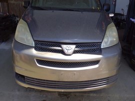 2005 TOYOTA SIENNA, GRAY, CE MODEL, 3.3L, AT, FWD.   Z26445